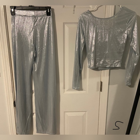 Silver two piece set - Picture 3 of 3